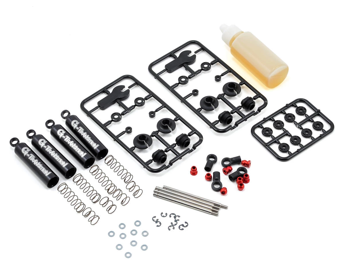 Gmade 90mm G-Transition Shock Set (Black) (4) 1 Gmade 90mm G-Transition Shock Set (Black) (4)