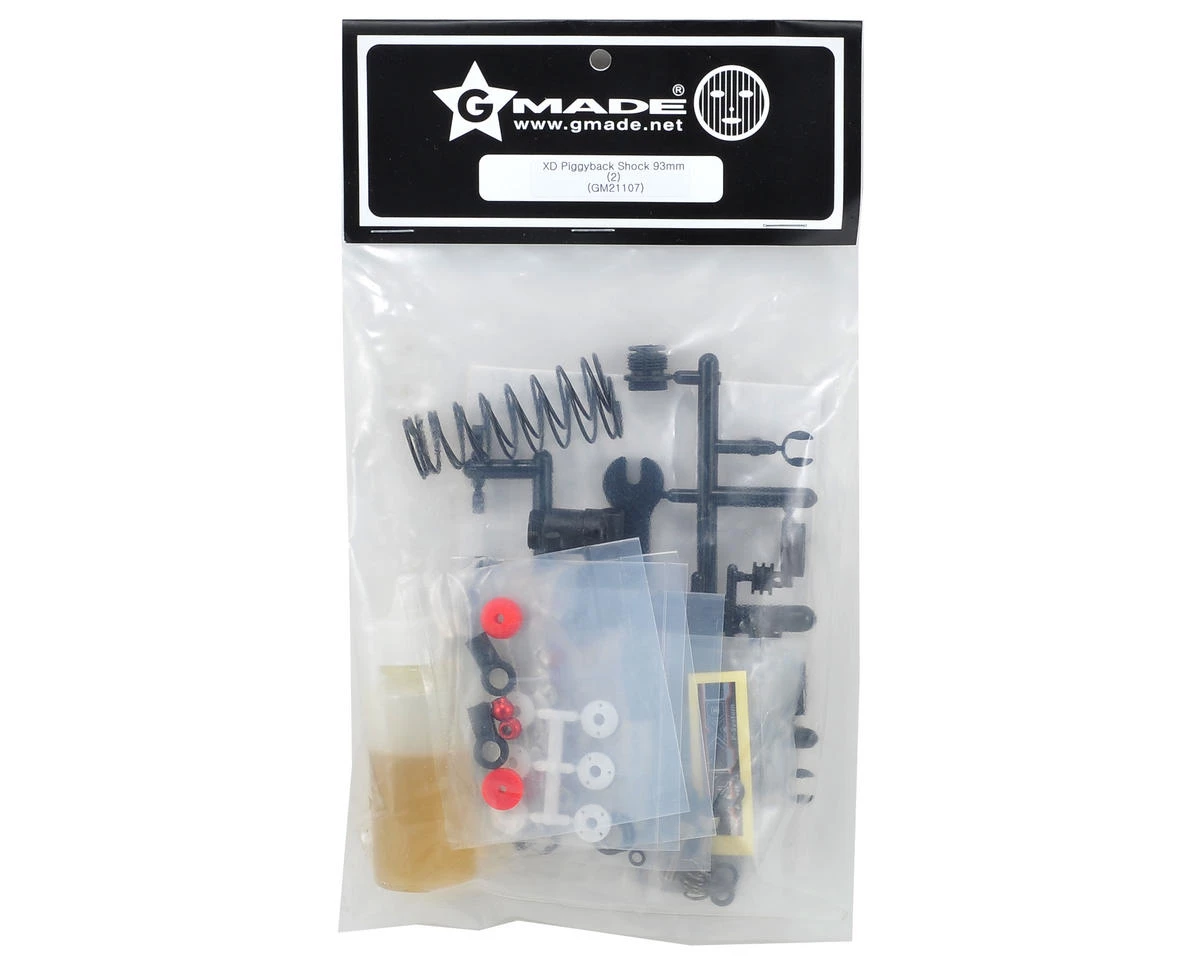 Gmade 93mm XD Piggyback Shock Set (2) 2 Gmade 93mm XD Piggyback Shock Set (2) - Image 2