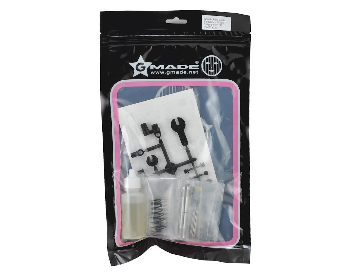 Gmade RSD Piggyback Scale Crawler Shocks (2) (80mm) 3 Gmade RSD Piggyback Scale Crawler Shocks (2) (80mm) - Image 3