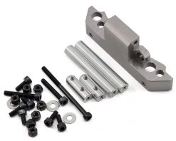 Gmade Komodo Aluminum Front Axle Truss Upper Link Mount (Grey)