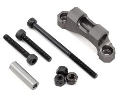 Gmade Komodo Aluminum Rear Upper Link Mount (Grey)