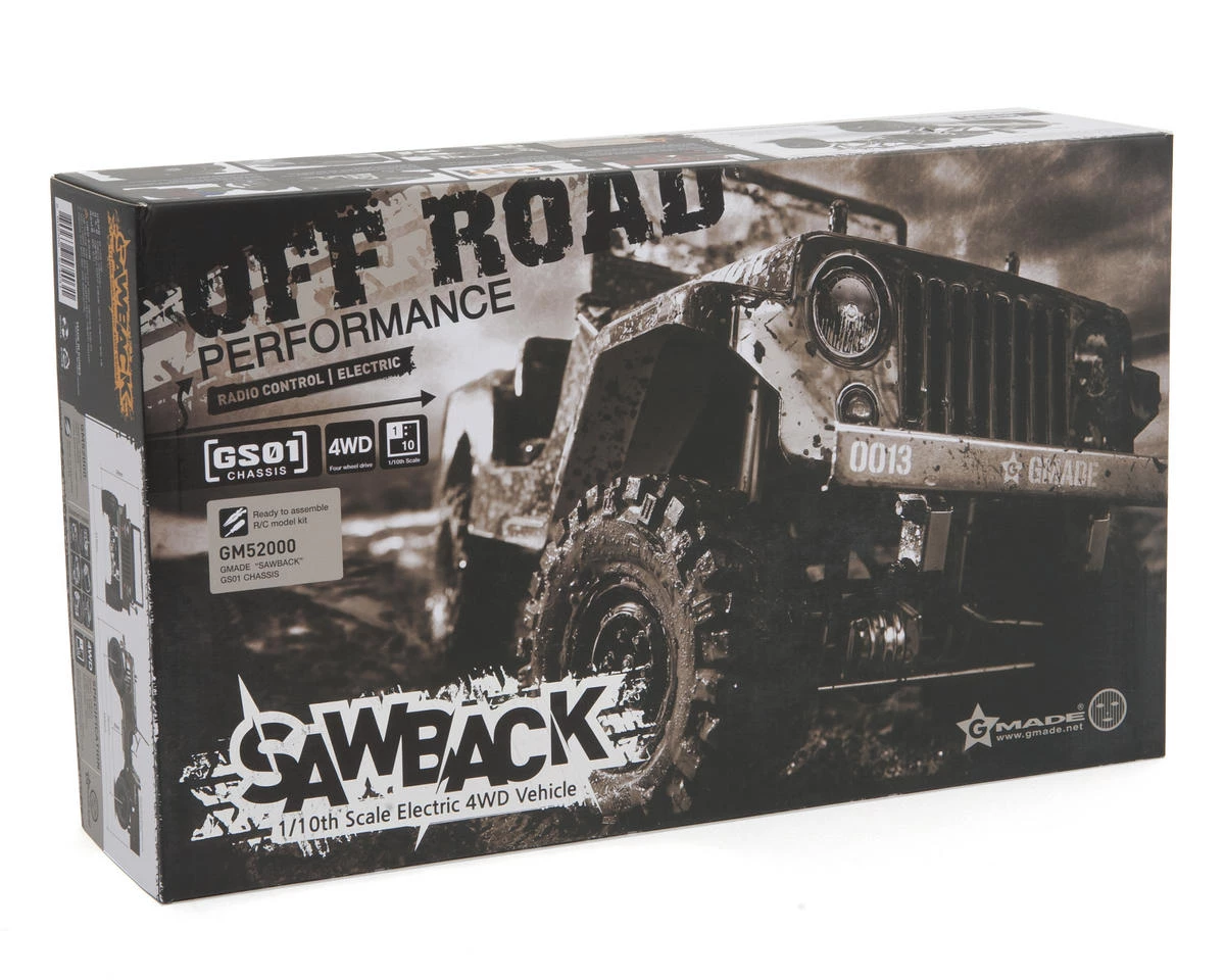 Gmade Sawback 1/10 Rock Crawler Kit 2 Gmade Sawback 1/10 Rock Crawler Kit - Image 2