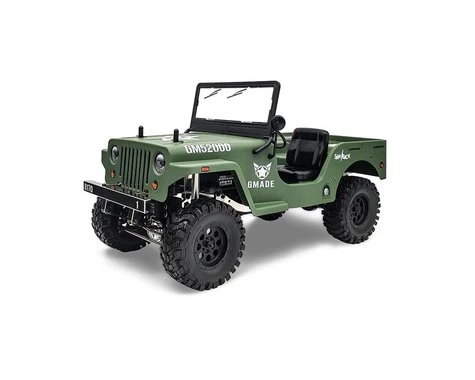 Gmade Military Sawback 1/10 RTR Off-Road Electric Truck (Military Green) w/2.4GHz Radio 1 Gmade Military Sawback 1/10 RTR Off-Road Electric Truck (Military Green) w/2.4GHz Radio