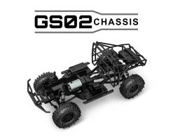 Gmade 1/10 GS02 BOM RTR Ultimate Trail Truck w/2.4GHz Radio -Gmade Sales Store gma57003 2