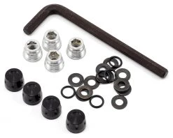 Gmade 1.9 RH01 Wheel Hub Set (Black) (4)