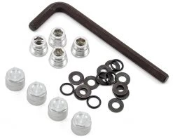 Gmade 1.9 RH04 Wheel Hub Set (Silver) (4)