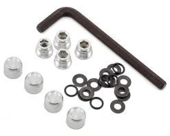 Gmade 1.9 RH05 Wheel Hub Set (Silver) (4)