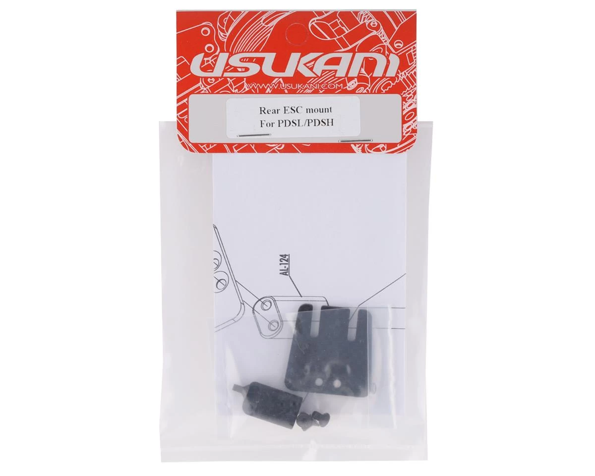 Usukani Rear ESC Mount (PDSL/PDSH) 2 Usukani Rear ESC Mount (PDSL/PDSH) - Image 2