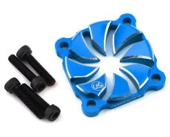 Usukani Aluminum Dissilent Fan Cover (Yokomo Blue) (30mm)