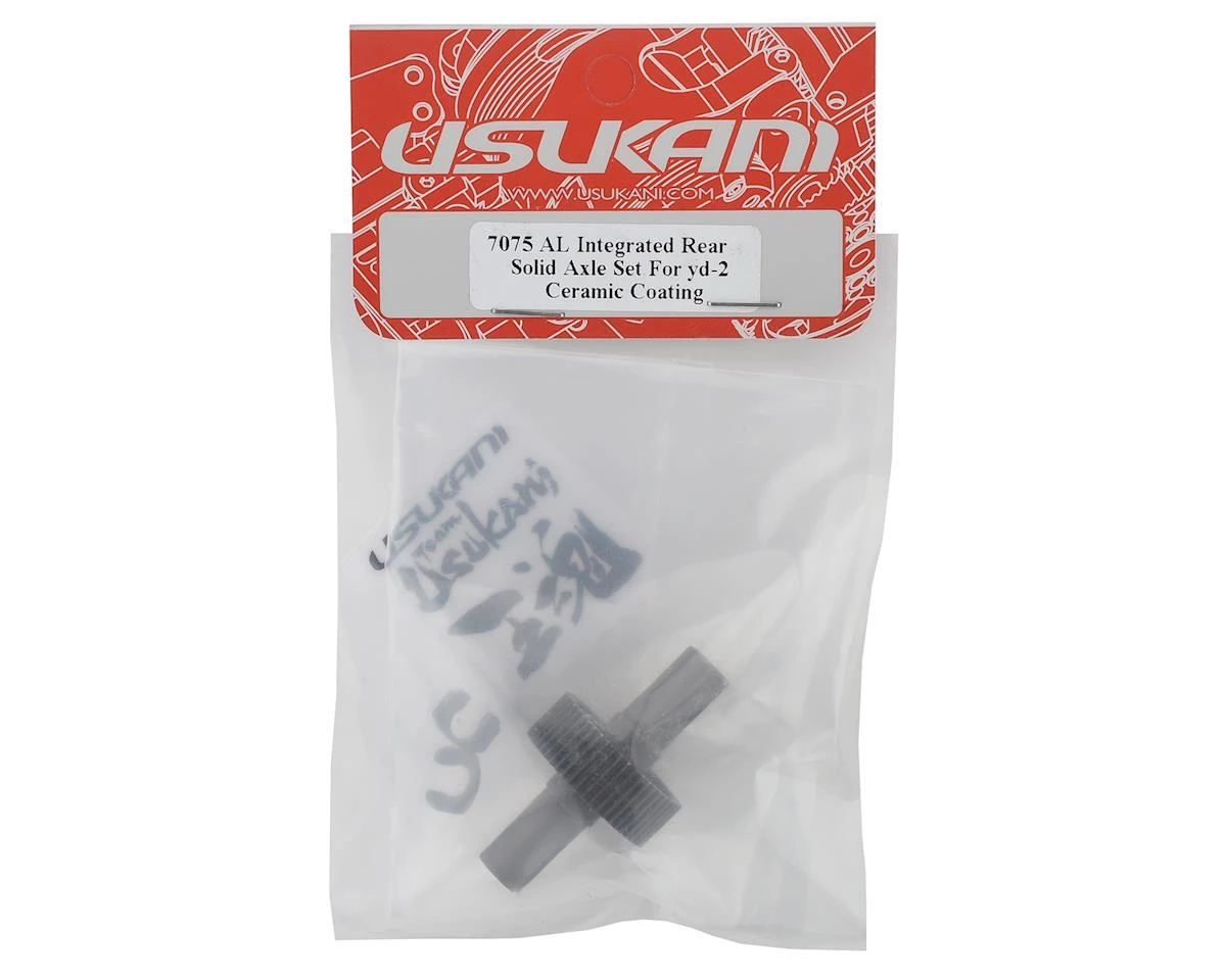 Usukani YD-2 Ceramic Coated Aluminum Rear Spool Solid Axle Set 2 Usukani YD-2 Ceramic Coated Aluminum Rear Spool Solid Axle Set - Image 2