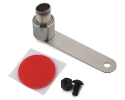 Usukani 21mm Stainless Steel Scale Exhaust Pipe (3mm LED/Sloping) (Diameter 8mm Front - 12mm Rear)